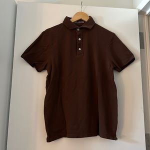 Kent Wang Polo M in Brown